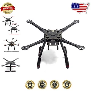 S500 Stretch X Quad Frame with Carbon Fiber Gear - Upgrade Your FPV Experience - Picture 1 of 11