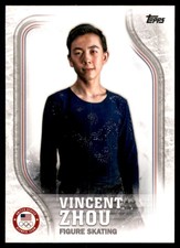 2018 Topps U.S. Olympic Team #USA18 Vincent Zhou