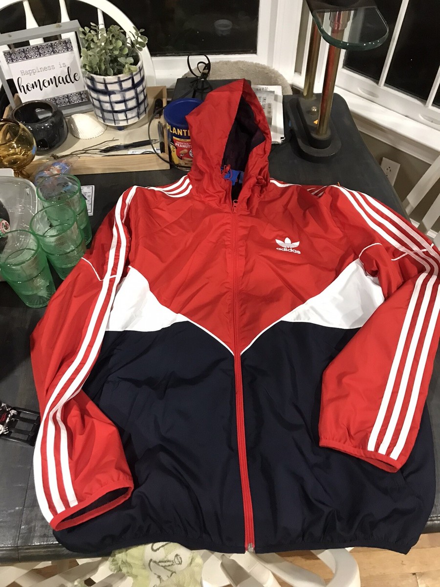 adidas Track Jacket Red In Men's Coats & Jackets for sale | eBay adidas Track Jacket Red In Men's Coats & Jackets for sale | eBay