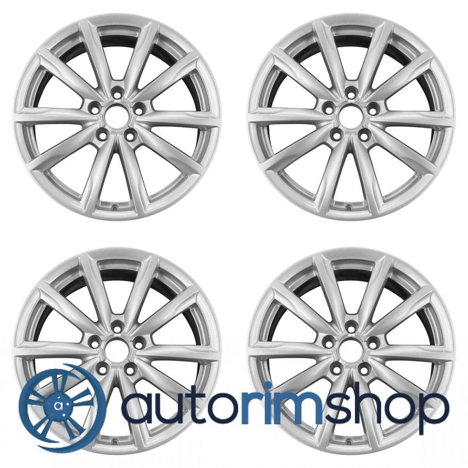 Audi A6 S6 Avant Quattro 2007-2011 18" Factory OEM Wheels Rims Set 4F0601025CP - Image 1 of 1