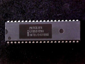 P87C51FA - Intel 8-Bit Microprocessor 80C51 Family (DIP-40) GENUINE - Picture 1 of 1