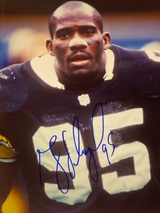 Hand SIGNED Greg Lloyd 8x10 Color Photo - Pittsburgh Steelers - Picture 1 of 5