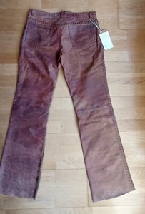 Pantalon cuero premium Roberto Cavalli - Imagen 1 de 11