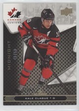 2018 Upper Deck Team Canada Juniors Fall Expo Midnight /50 Kale Clague #10
