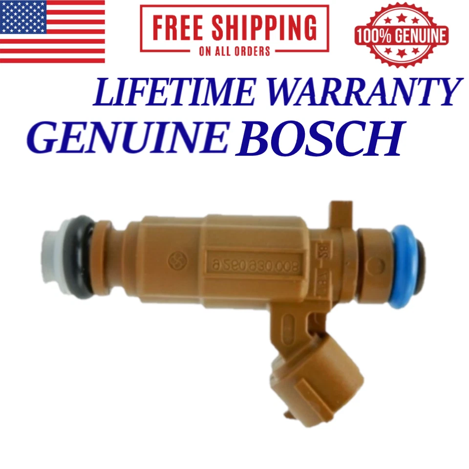 NUEVO 1 pieza OEM BOSCH inyector de combustible para Kia Sephia 1998-2004, Spectra 1,8 L I4 Foto 1 de 1