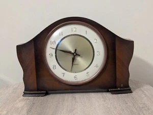 Westclox Vintage Floating Balance Mantel Clock Made In Scotland - Picture 1 of 17