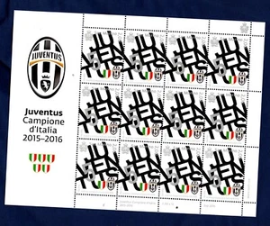 SAN MARINO 2016 JUVENTUS CAMPIONE D'ITALIA 2015/2016 IN MINIFOGLIO MNH** - Bild 1 von 1