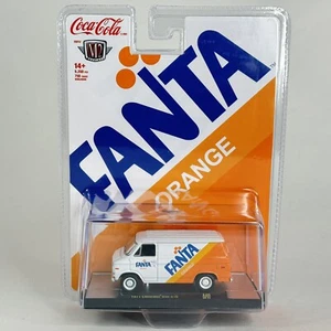 Chevrolet Van G10 Orange Fanta M2 1971 máquinas escala 1:64 lanzamiento Coca-Cola A40 - Imagen 1 de 6