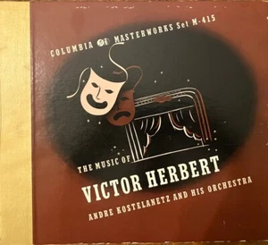 Victor Herbert / Andre Kostelanetz & Orchestra (Set) Columbia 78 RPM - VG+ - Picture 1 of 6