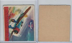 R137 Goudey, Sky Birds, 1941, #16 U.S.A. Curtis-Hawk 75