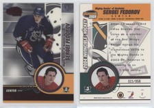 2003-04 Pacific Invincible Red /850 Sergei Fedorov #2 HOF
