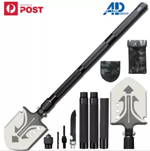 Multifunction Tactical Shovel Outdoor Folding Camping Survival Tools Military - Picture 1 of 11