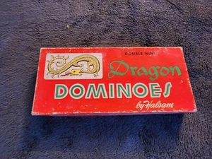 Vintage, Halsam Dragon Dominoes - Picture 1 of 6