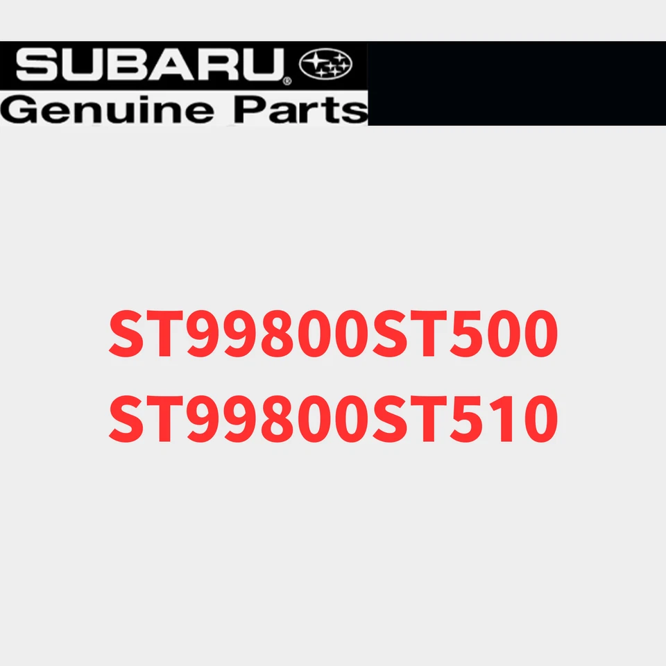 SUBARU Impreza WRX STI GC8 Rear Side Fender Decal Sticker Rare Item OEM JDM - Image 1 of 1
