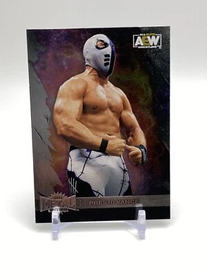 #57 PRESTON VANCE 2022 SkyBox AEW Metal Universe - Image 1 of 2