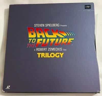 Back to the Future Trilogy I II & III Making/Secrets of Laserdisc Box Set Movie - Image 1 of 4