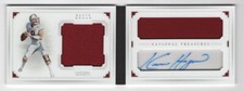 FB Kevin Hogan 2016 National Treasures Collegiate Combo AU JSY Booklet 17/99