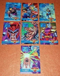 Marvel OVERPOWER Fatal Attractions Mission SET Storm Cable Professor X Magneto - Picture 1 of 8