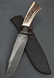 Handmade Fixed blade Russian knife, Bowie knife, Yakut knife, hand forged knife. - Picture 1 of 2