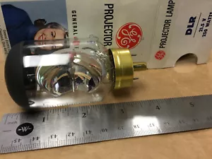 1 pieza LÁMPARA DE PROYECTOR GE DLR 21.5V 250W - PARTE SUPERIOR NEGRA - Imagen 1 de 4