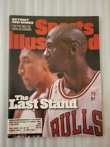 6/8/1998 Sports Illustrated The Last Stand - Michael Jordan - Picture 1 of 5