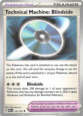 Technical Machine Blindside 176/182 SV04 Paradox Rift Pokemon 007765 - Image 1 of 2