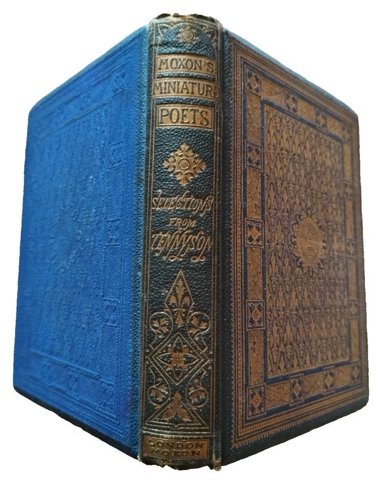 1865 Alfred Tennyson Selection Works Moxon's Miniature Poets Rare Poetry Book - Image 1 of 4