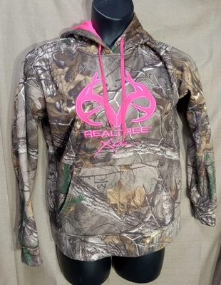 Realtree 女式大码迷彩迷彩连帽卫衣 — 第 1/4 张图片