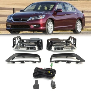 Front Bumper Fog Lights Driving Pair Lamp For Honda Accord Sedan 2013 2014 2015 - Bild 1 von 14