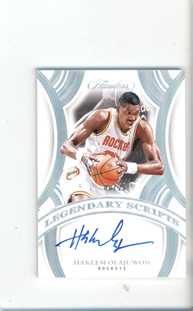 Eminence Hakeem Olajuwon Auto 直筆サイン Eminence Hakeem Olajuwon Auto 直筆サイン Eminence Hakeem Olajuwon