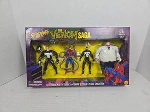 VTG Toy Biz Marvel - Spider-Man: The Venom Saga - 4 Figure Set (1996) - Picture 1 of 7