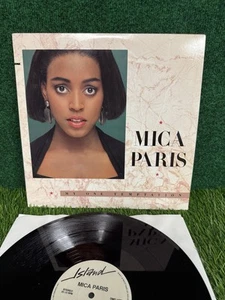 Mica Paris – My One Temptation - 1989 - Island Records 7-99252 7" Single VG+/VG - Picture 1 of 3