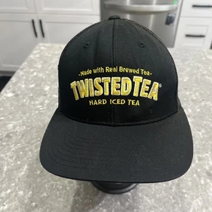 NASCAR Twisted Tea Germain Racing #13 Mütze Team Issued schwarz Cap - Bild 1 von 6