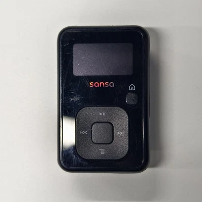 SanDisk Sansa Clip+ schwarz 4GB MP3 Digital Media Player getestet kostenloser Versand - Bild 1 von 2