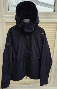 Mens XXXL 3XL Superdry Navy Blue Cliffhiker Windcheater Jacket. Excellent Cond. - Picture 1 of 14