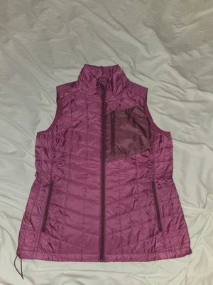 LL Bean Primaloft Quilted Vest Women's Large Pink - Image 1 of 4