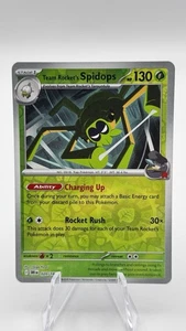 Team Rocket's Spidops 020/182 Sv10: Destined Rivals Reverse Holo - Picture 1 of 2