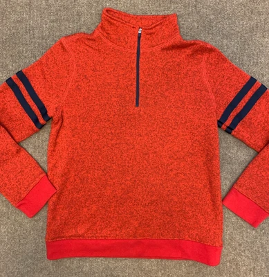 OshKosh B'gosh Sweater Boys 14 Long Sleeve Fleece 1/4-Zip Mock Neck Pullover - Image 1 of 4