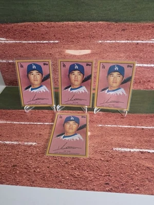 2008 Topps T205 Chin-Lung Hu #TCP7 Rookie RC LA Dodgers (4x) - Image 1 of 4