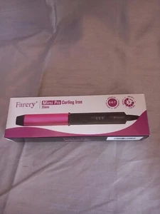 FARERY Mini Hair Curling Iron Tongs 25mm Keratin Argan Oil Infuse Fast Heating - Picture 1 of 5