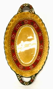 Talavera Pottery Southwest Tan Serving Casserole Dish Mexican Pottery 24 ounce - Picture 1 of 7