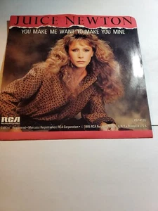Juice Newton -You Make Me Want to Make You Mine - RCA (1985) 45 RPM VG+ F168 - Picture 1 of 1