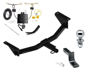 Trailer Tow Hitch w/ Wiring Kit For 19-26 Mazda 3 Sedan 1-1/4" Receiver 2" Ball - Picture 1 of 10