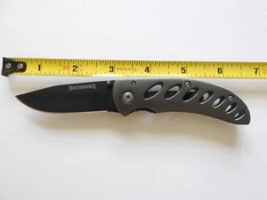 Browning Model 5095 Single Paraframe Pocket Knife Pocket Clip - Picture 1 of 2