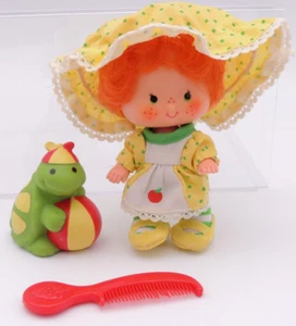 Strawberry Shortcake 4" Apple Dumplin & Pet Tea Time Schildkröte Party Pleaser 1980er - Bild 1 von 24