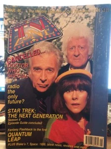TV Zone 1993 45 Star Trek Dr Who Quantum Leap Space 1999 - Picture 1 of 1