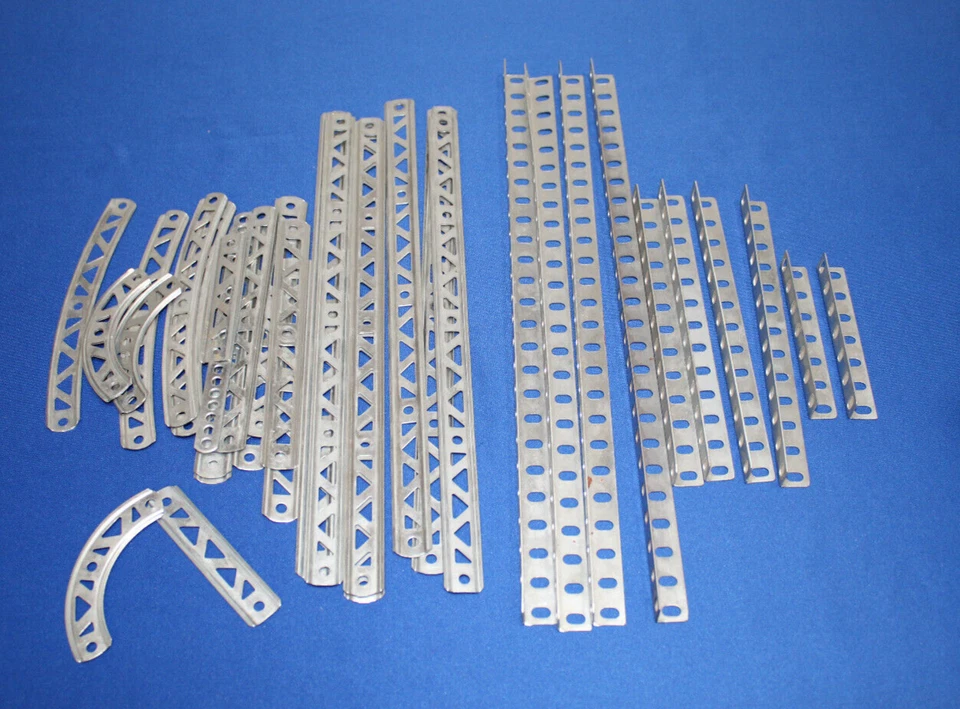 VTG 1950's 60's AC Gilbert Erector Set Misc. Lot of Girder Sections Made in USA - Image 1 of 1