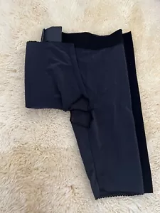 Flex-Support High Waist Kompressionsgürtel über Knie Haken und Ösen Reißverschluss XL BLK - Bild 1 von 7