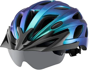 ROCKBROS Fahrradhelm Schutzhelm MTB Rennrad Radhelm Integriert Magnet Brillen - Bild 1 von 8