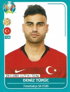 Panini Euro EM 2020 Preview Sticker Türkei TUR 24 Deniz Türüc - Bild 1 von 1
